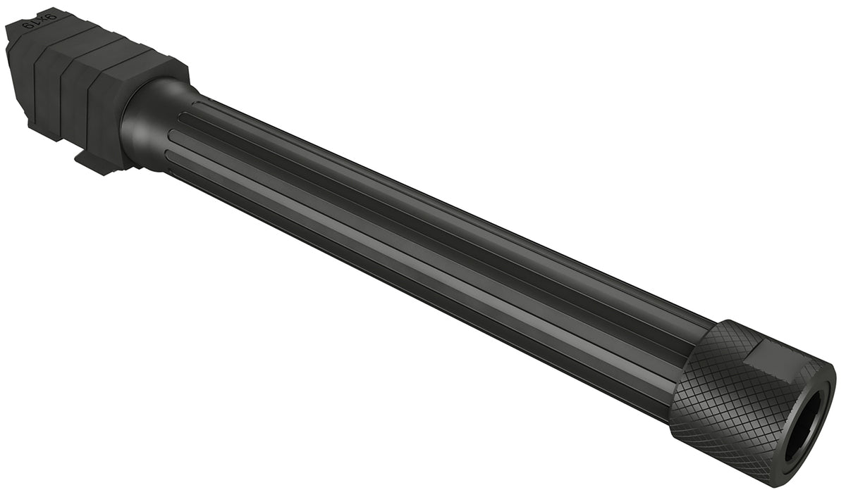 Canik TP9 Match Grade 9mm Luger Black Melonite Fluted Threaded Replacement Barrel Fits Mete SFX/SFX Pro
