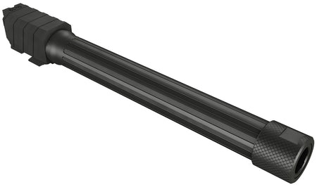 Canik PACN0023 9mm Luger Match Grade Fluted Threaded Black Steel Barrel for Mete SFX/SFX Pro