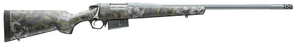 Bergara Rifles BPR2665CM Premier Canyon 6.5 Creedmoor 3+1, 20" Fluted Barrel, Swamper Rouge Camo Stock