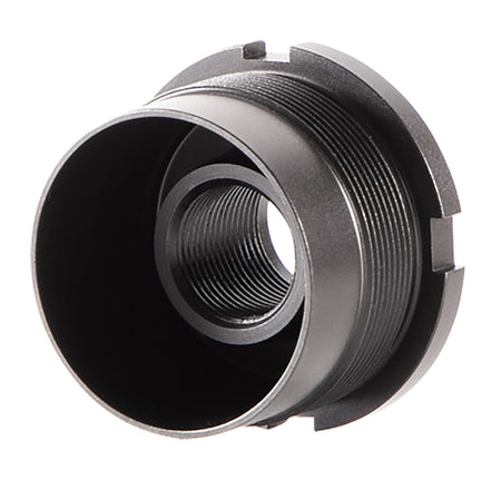 Dead Air DA410 1/2-28 tpi Fixed Mount for Ghost Wolfman Wolf-9SD Suppressors Black Cerakote