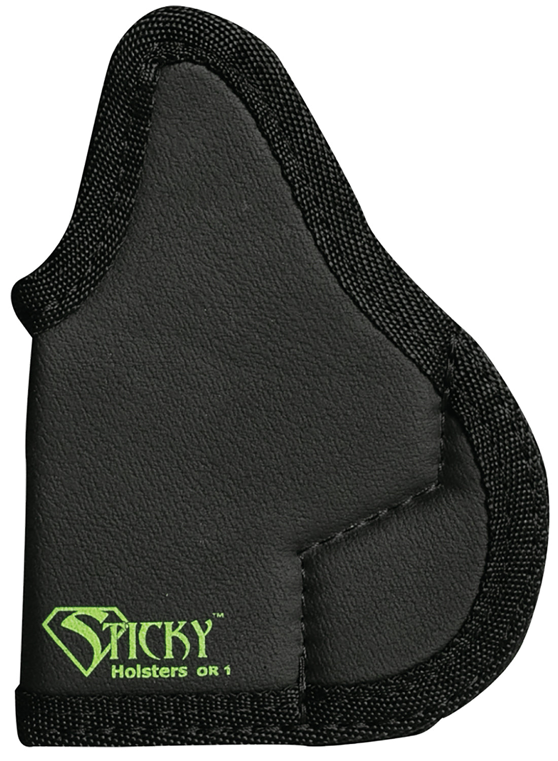 Sticky Holsters OR-1 Optics Ready Black/Green Latex Free Rubber Holster Sig P938/Kimber Micro 9 Ambidextrous