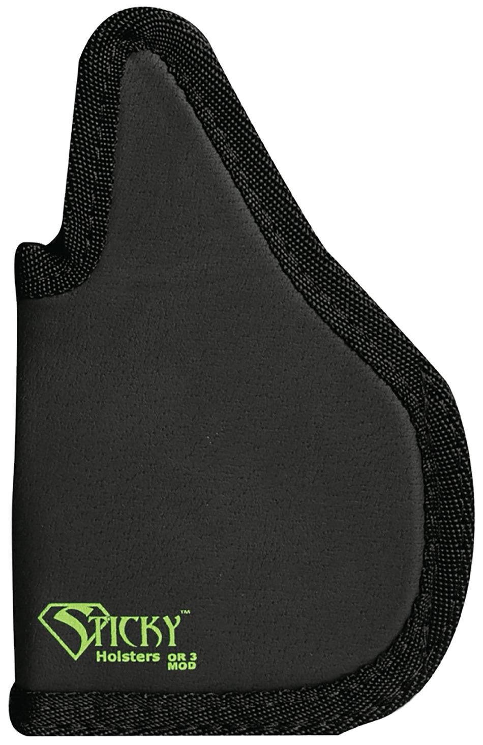 Sticky Holsters OR-3 Modified Black/Green Latex Free Rubber Holster Sig P365XL w/Optic & Laser Ambidextrous