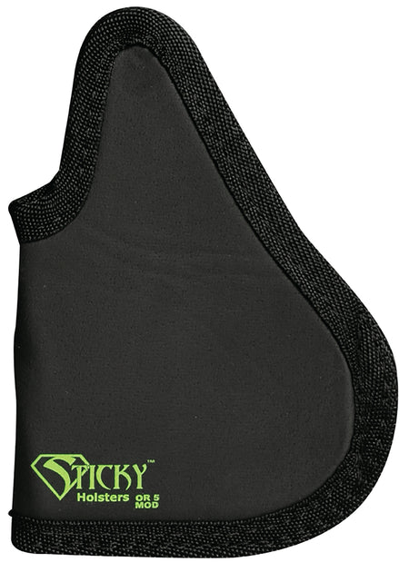 Sticky Holsters OR-5 Modified Black Cordura/Foam Holster Sig P365/Springfield Hellcat/Glock 42 w/Laser Ambi