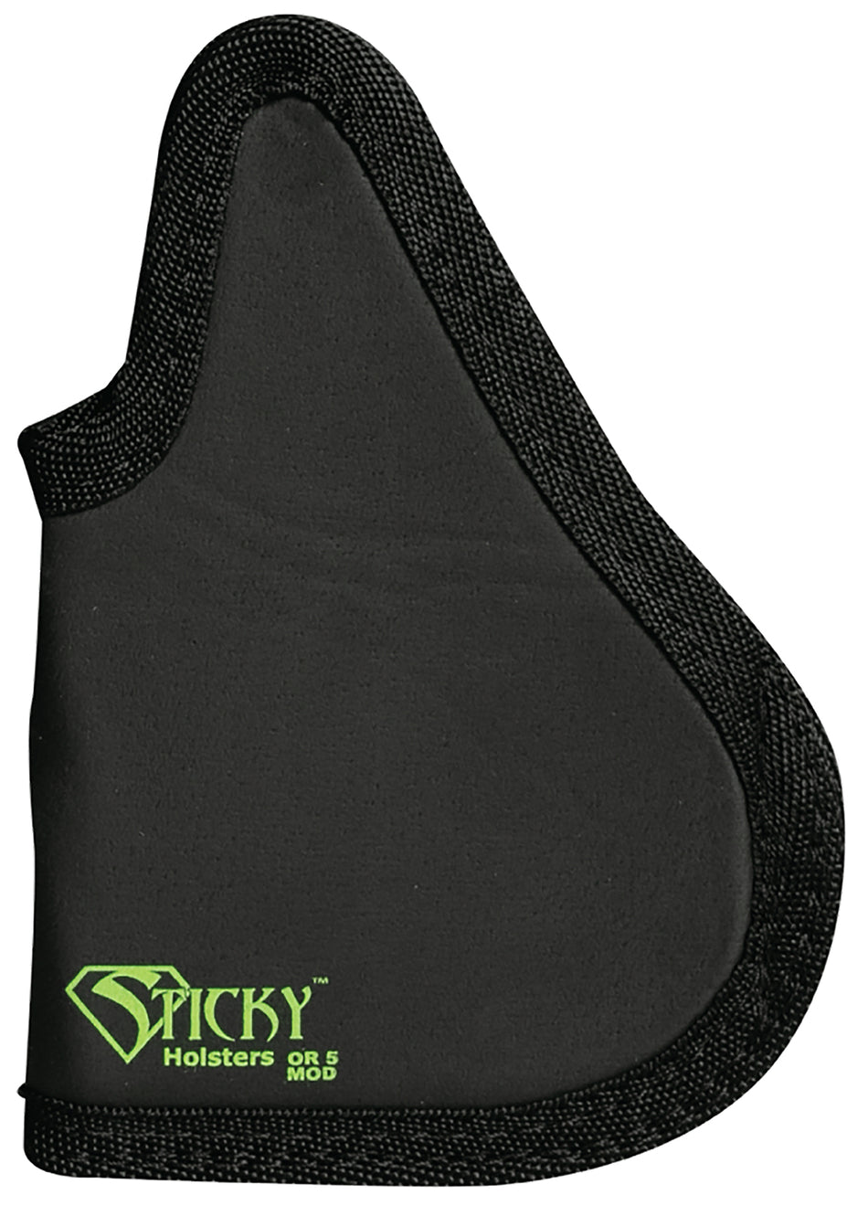 Sticky Holsters OR-5 Modified Black Cordura/Foam Holster Sig P365/Springfield Hellcat/Glock 42 w/Laser Ambi