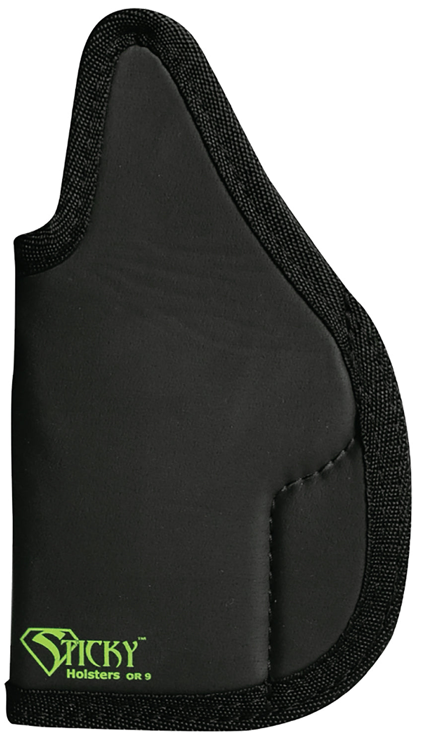 Sticky Holsters OR-9 Black/Green Rubber Optics Ready Holster Beretta M9/M92FS/Sig P220/P226 Ambidextrous