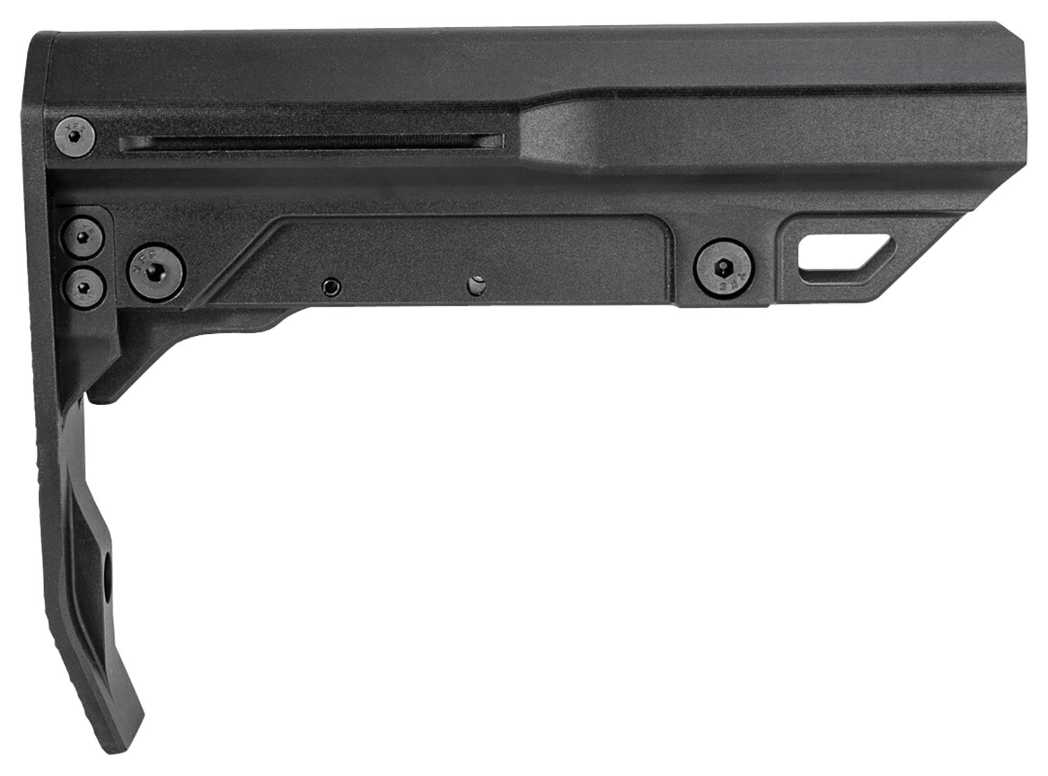 Mission First Tactical Battlelink Aluminum Minimalist Stock Black AR-15 Mil-Spec Buffer Tube