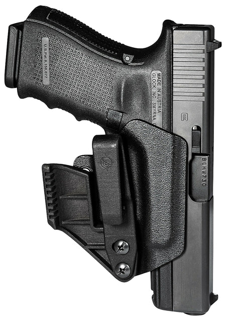 Mission First Tactical Minimalist Ambidextrous IWB Holster Black Polymer for Glock 19/22/26/33