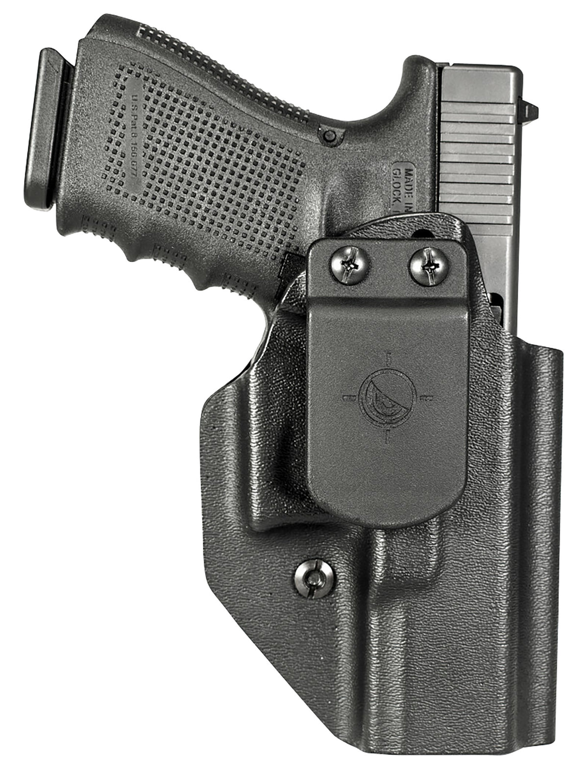 MFT HGL19AIWBABL Appendix Holster IWB OWB Black Polymer Belt Clip for Glock 19 23 44 Ambidextrous