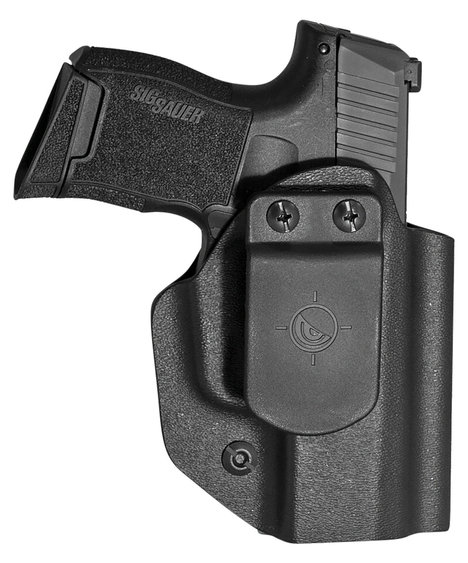 MFT HSIG365AIWBABL Appendix Holster IWB OWB Black Polymer Belt Clip for Sig P365 Ambidextrous