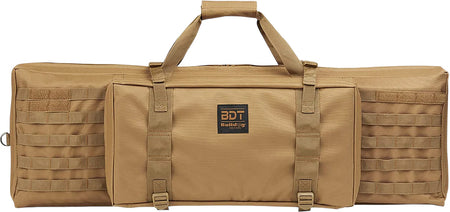 Bulldog BDT3038T Tactical Single Rifle Bag 38" Tan Nylon Padded Shoulder Strap