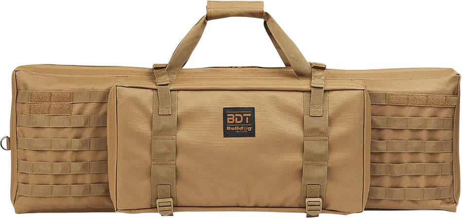 Bulldog BDT3038T Tactical Single Rifle Bag 38" Tan Nylon Padded Shoulder Strap