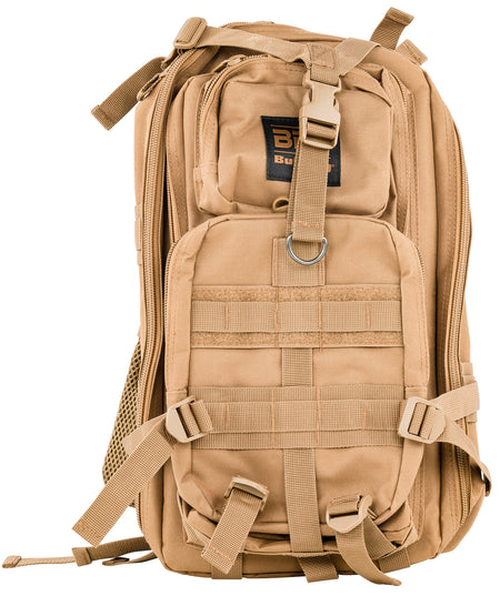 Bulldog BDT Tactical Compact Backpack Tan 18x10x10