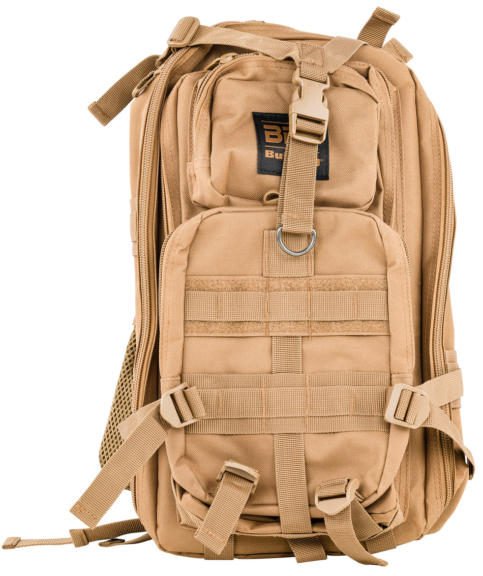 Bulldog BDT Tactical Compact Backpack Tan 18x10x10