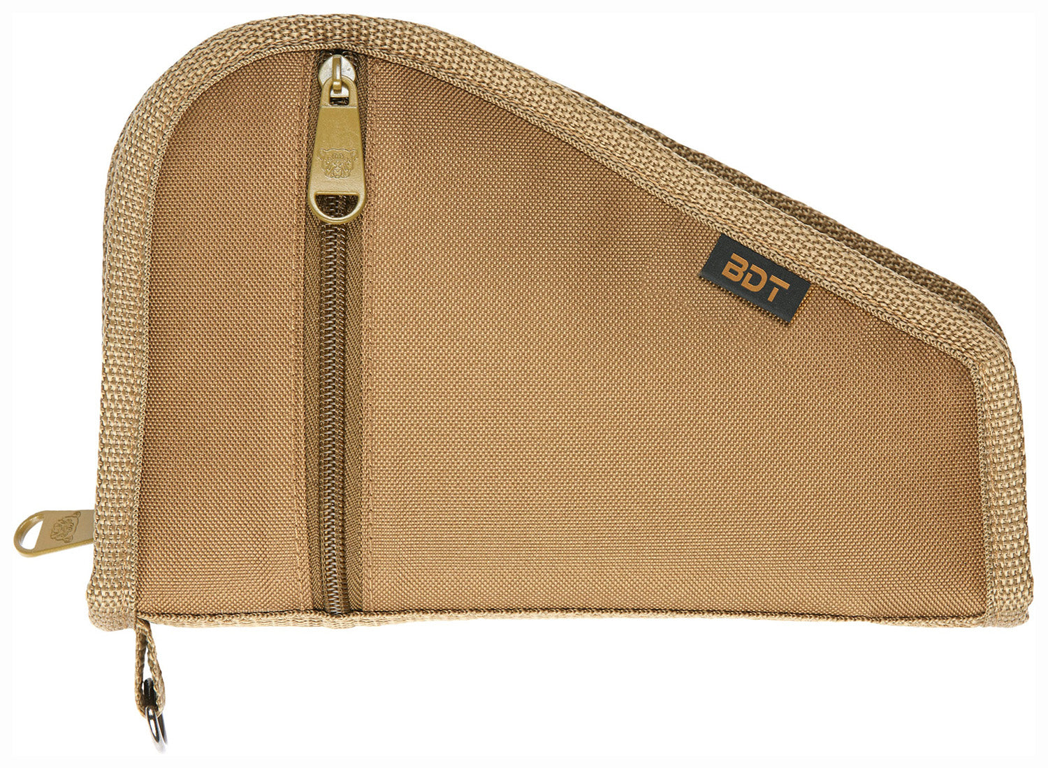 Bulldog BDT619T Deluxe Tan Pistol Case 9"L x 6"H Water-Resistant Impact-Resistant Padding