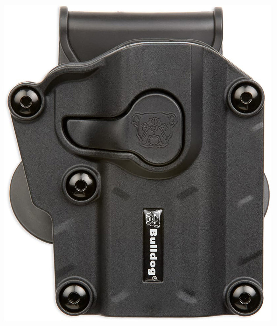 Bulldog MX001SC OWB Black Polymer Paddle Holster Multi Fit Sig P250/P320 and S&W M&P 9/40/45 Sub-Compact RH