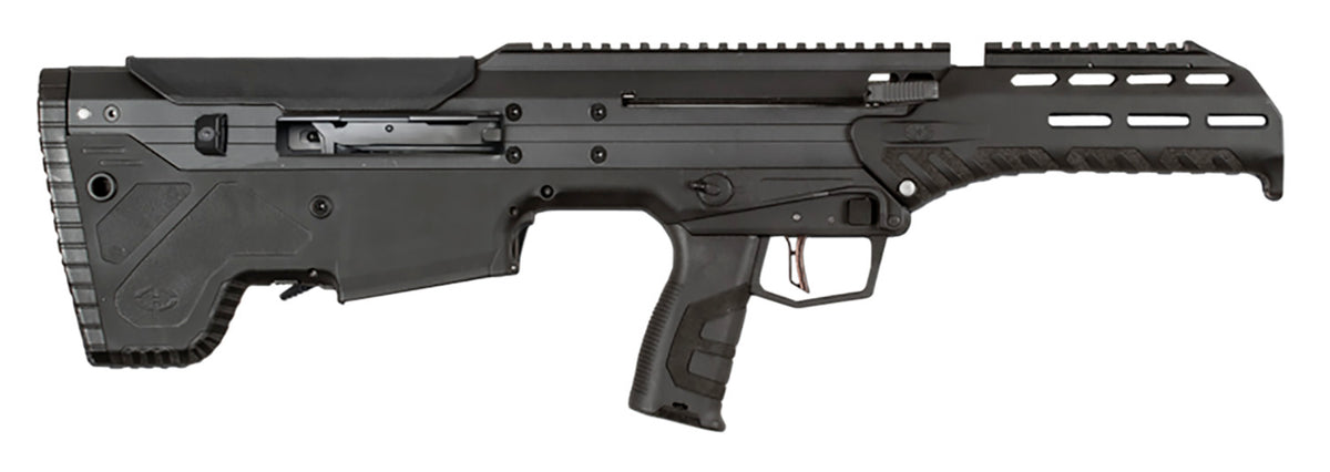 Desert Tech MDRx Forward Ejection Bullpup Chassis – Black Synthetic with Pistol Grip, Right Hand