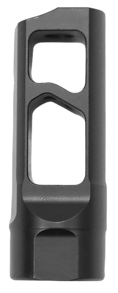 Bushmaster 0051012BLK Snake Charmer Muzzle Brake 450 Bushmaster 11/16x24 Black