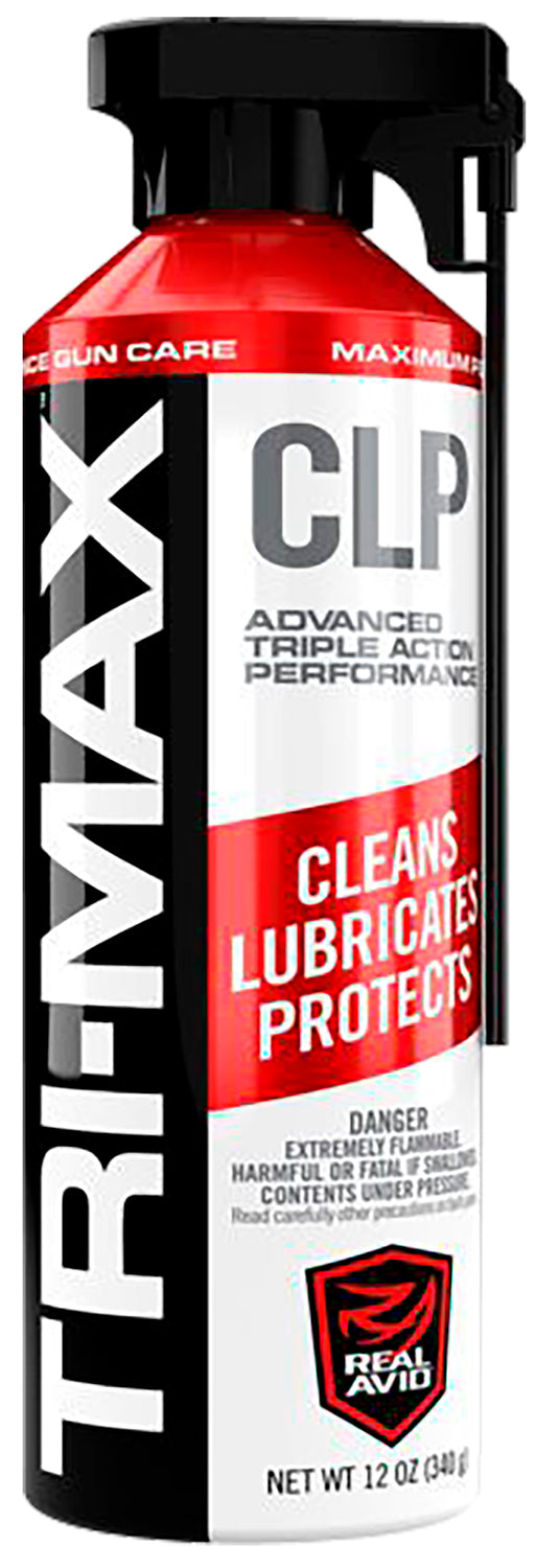 Real Avid AVCLP12A Tri-Max CLP 12 oz Aerosol Spray Cleans Lubricates Protects