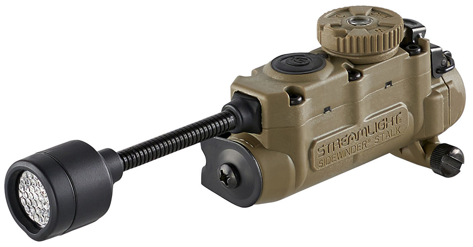 Streamlight Sidewinder Stalk 76-Lumen Helmet Light White/Red/Green/Blue/IR Coyote
