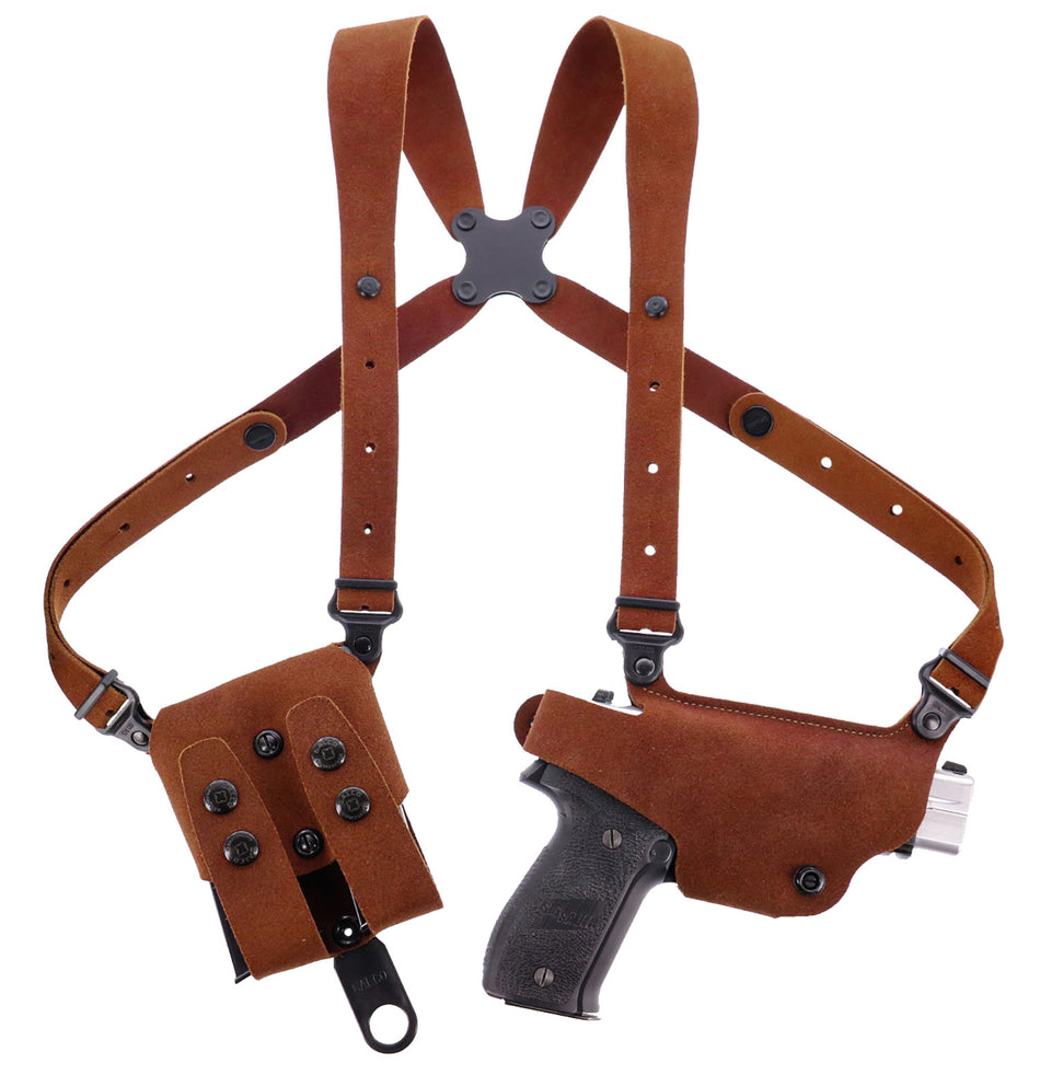 Galco Classic Lite 2.0 CL2838R Shoulder System Natural Leather for Sig Sauer P365 / P365 SAS / P365XL Right Hand
