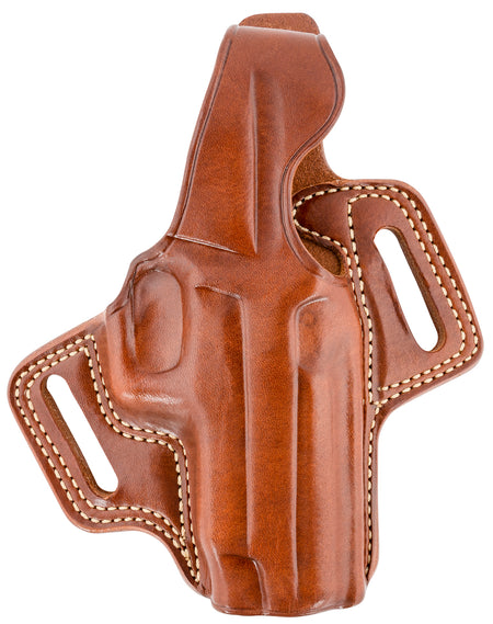 Galco Fletch FL248R OWB Tan Leather Belt Slide for Sig P220 P226 and Browning BDA Right Hand