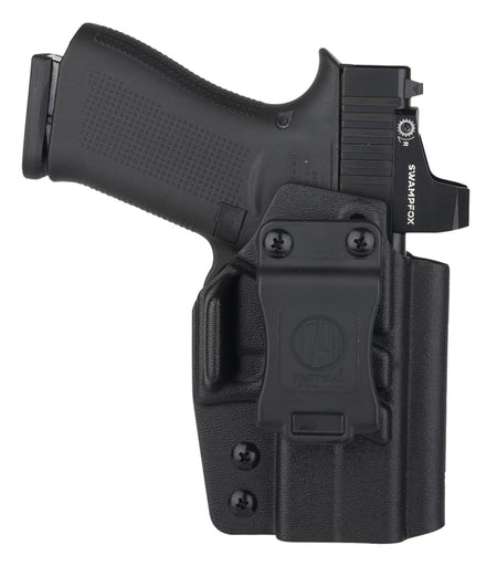 1791 Gunleather TACIWBG43XMOSBLKL Tactical Kydex IWB Holster, Black, Left Hand - Fits Glock 43, 43X, 43X MOS, and 48
