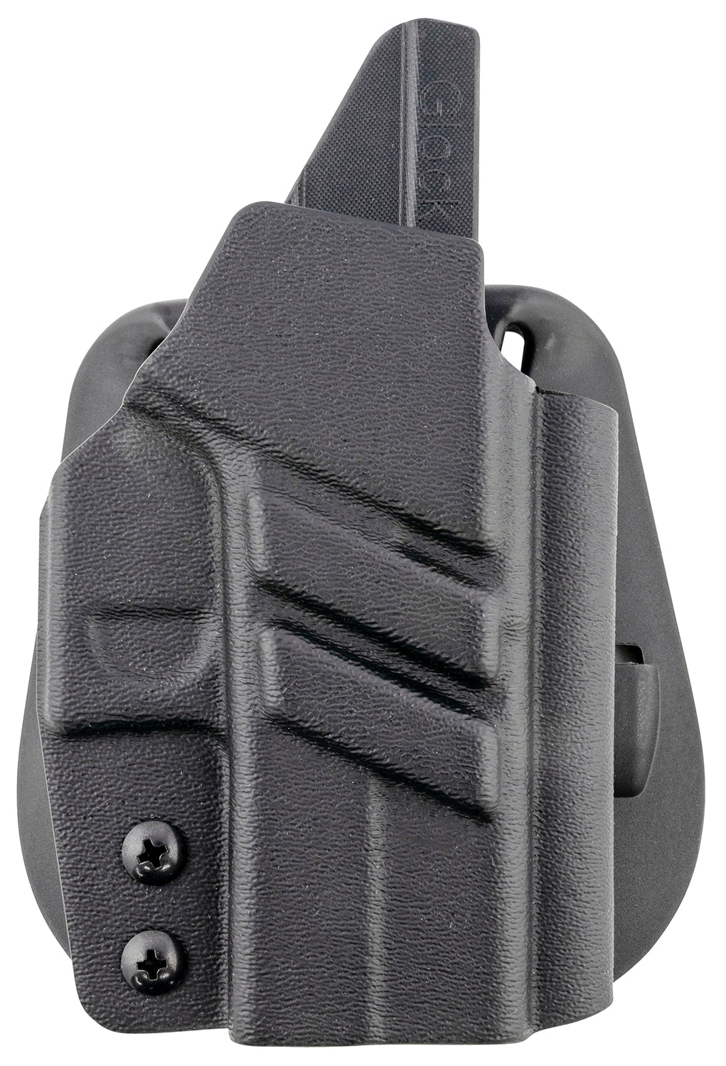 1791 Gunleather TACPDHOWBG43XMOSBLKR Tactical Kydex OWB Holster, Black Paddle, Right Hand - Fits Glock 43, 43X, 43X MOS