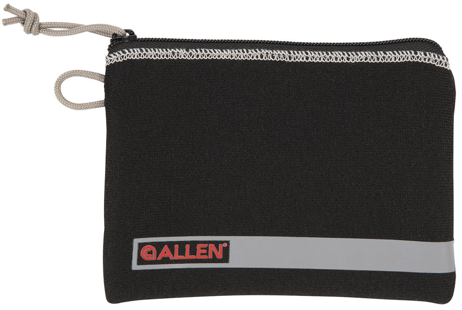 Allen 3626 Lockable Compact Handgun Pouch Black Polyester with ID Label & Fleece Lining