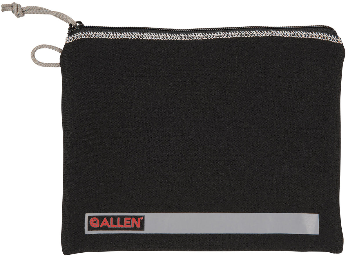 Allen 3628 Lockable Full-Size Handgun Pouch Black Polyester with ID Label & Fleece Lining