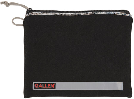 Allen 3628 Lockable Full-Size Handgun Pouch Black Polyester with ID Label & Fleece Lining