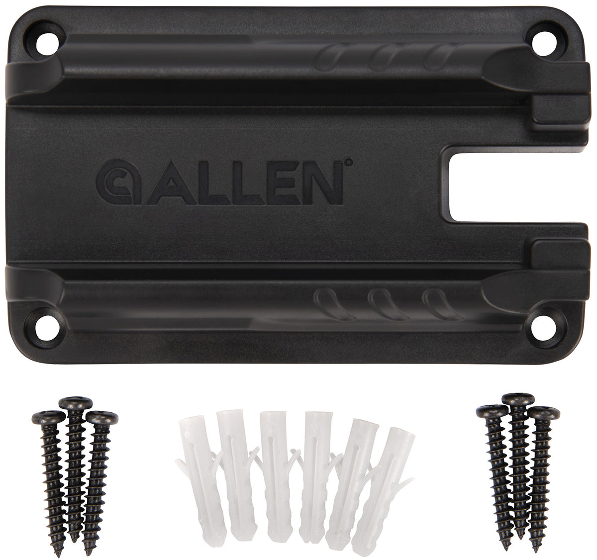 Allen 5648 Gun Ready Rail Magnetic Handgun Mount Black Metal 1 Handgun
