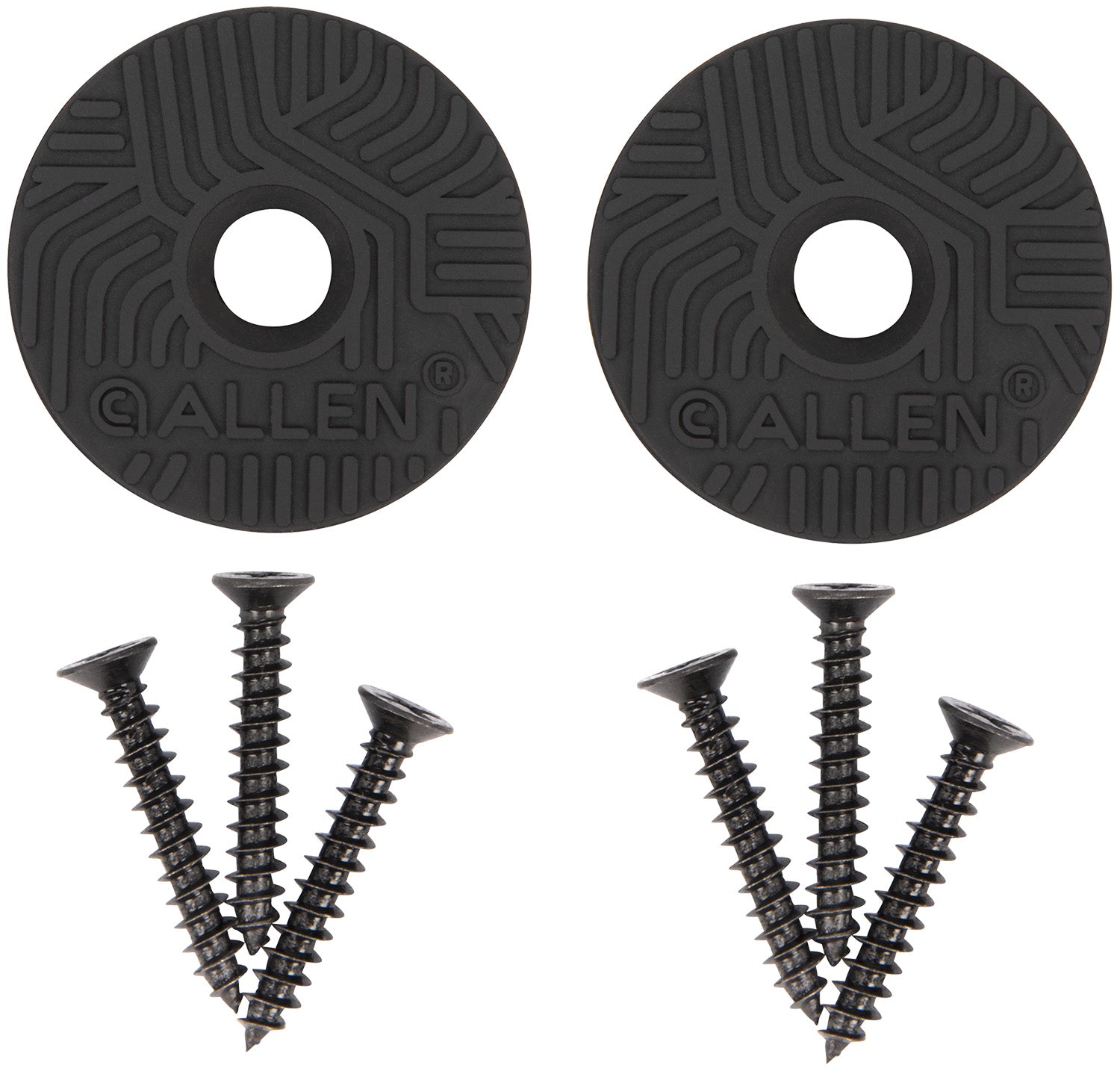 Allen 5649 2-Piece Rare Earth Disc Magnet Set for Handguns and Tools Scratch-Resistant