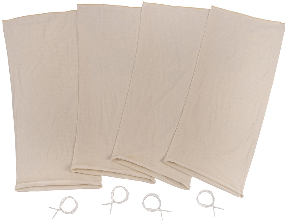 Allen Colorado Deluxe Elk Quarter Game Bags 6595 Natural Poly Cotton 4 Bags Per Pack