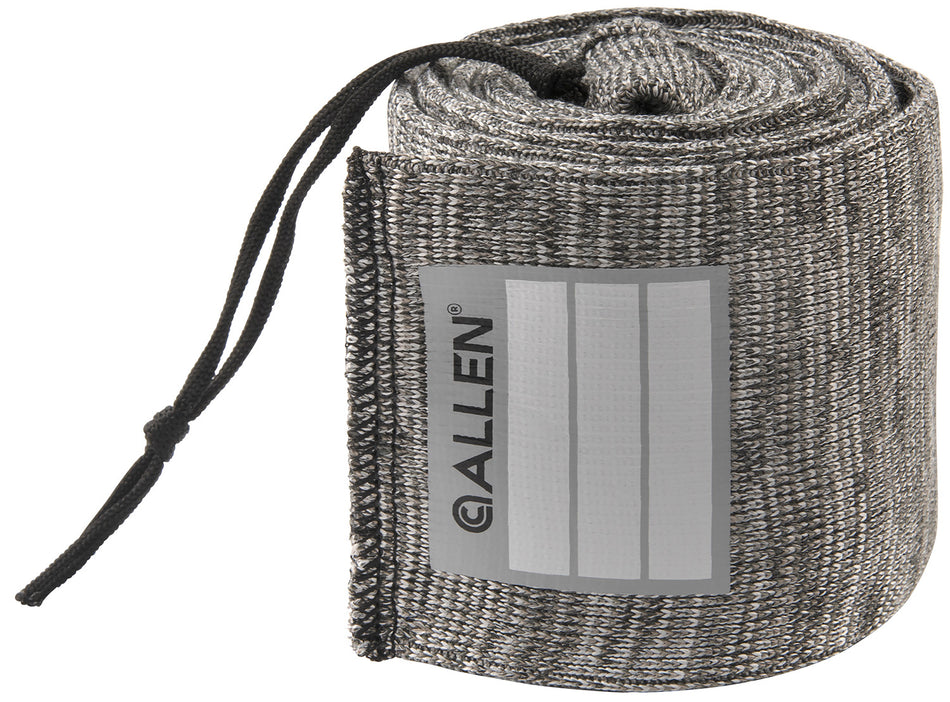 Allen 13167 Silicone-Treated Gray Knit Gun Sock 52" for Scoped Rifles & Shotguns with ID Label