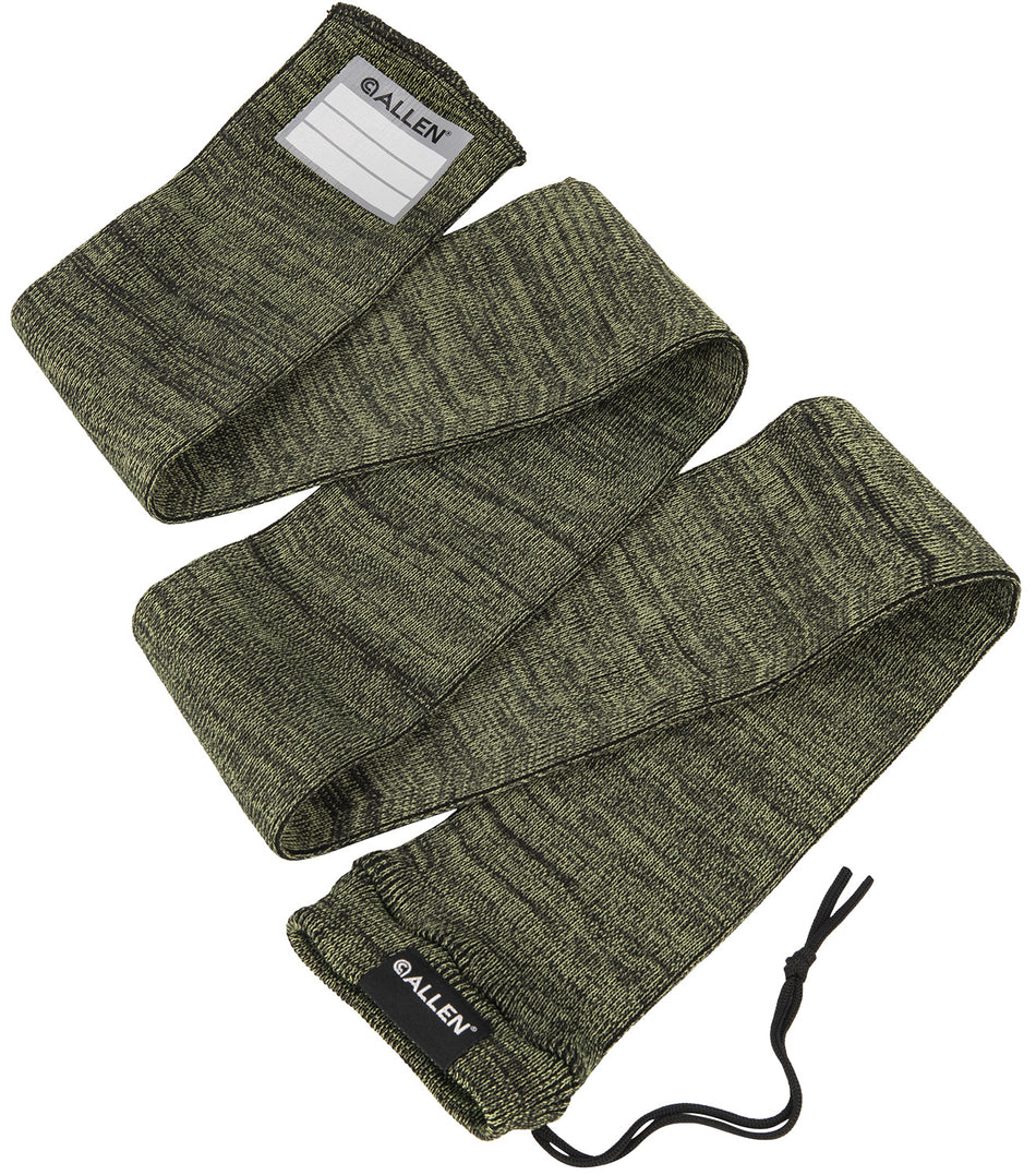 Allen 13171 Silicone-Treated Green Knit Gun Sock 52" for Rifles with Scope or Shotguns