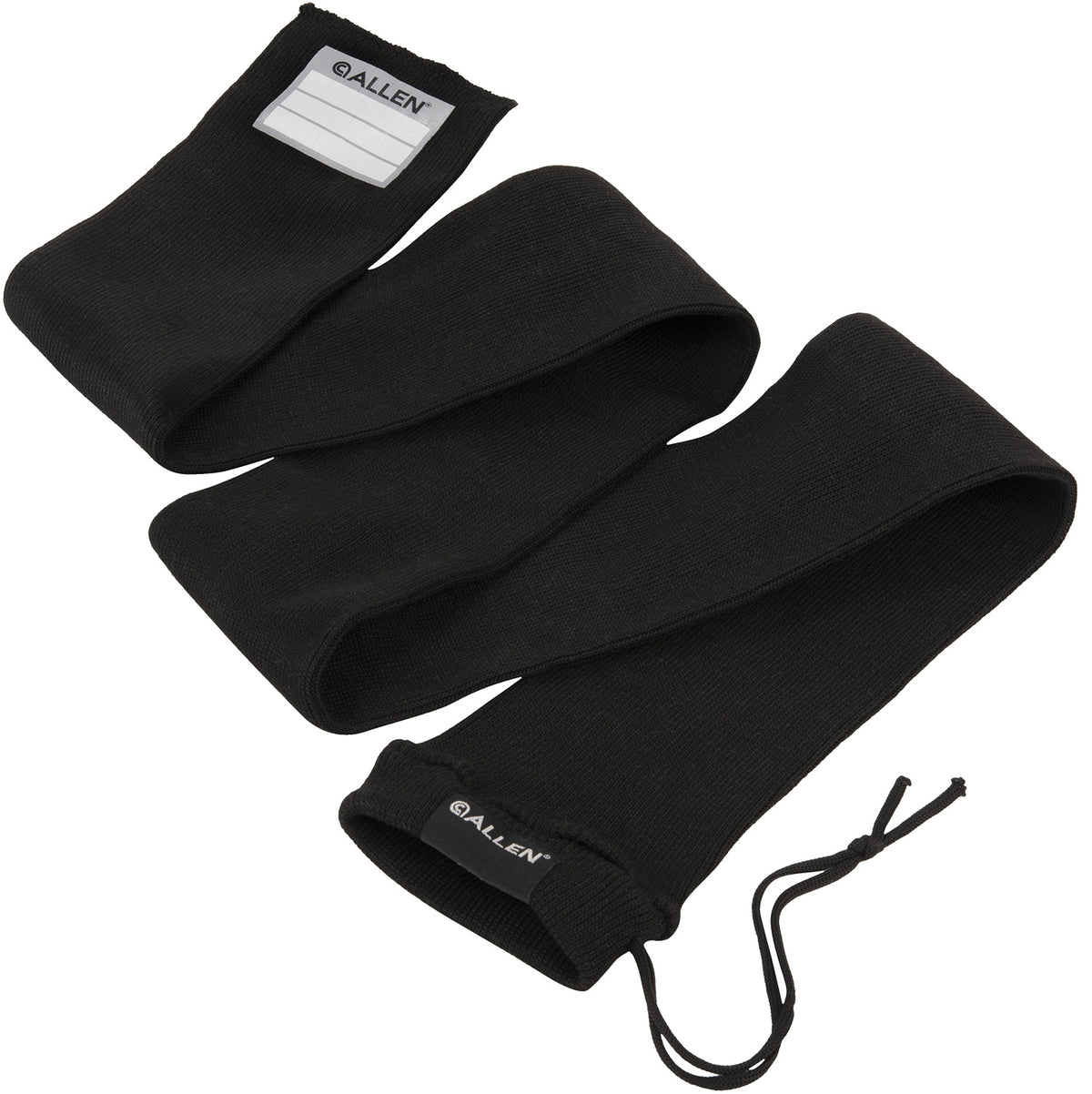 Allen 13173 Silicone-Treated Black Knit Gun Sock 52" for Rifles with Scope or Shotguns