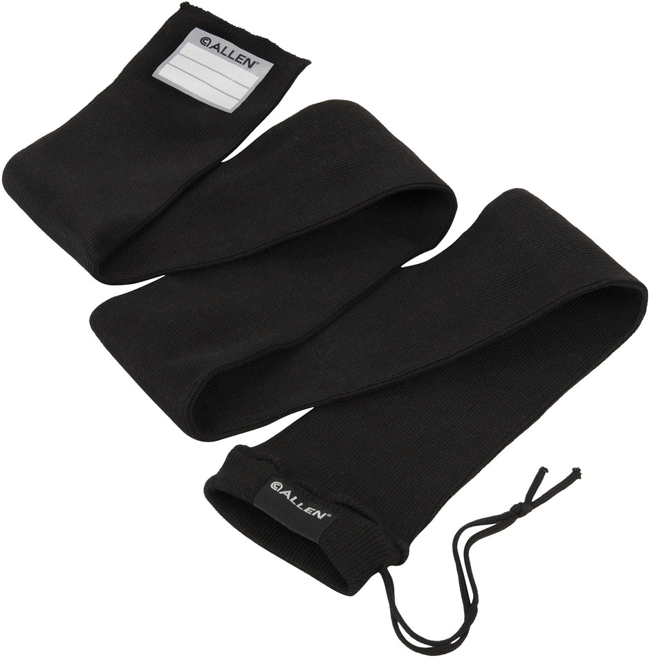 Allen 13173 Silicone-Treated Black Knit Gun Sock 52" for Rifles with Scope or Shotguns