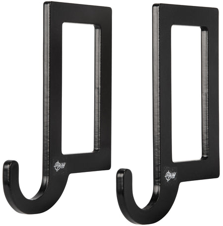 EZ-Aim 15571 Steel Gong Target Hanging Hook Set, 2 Hooks Included