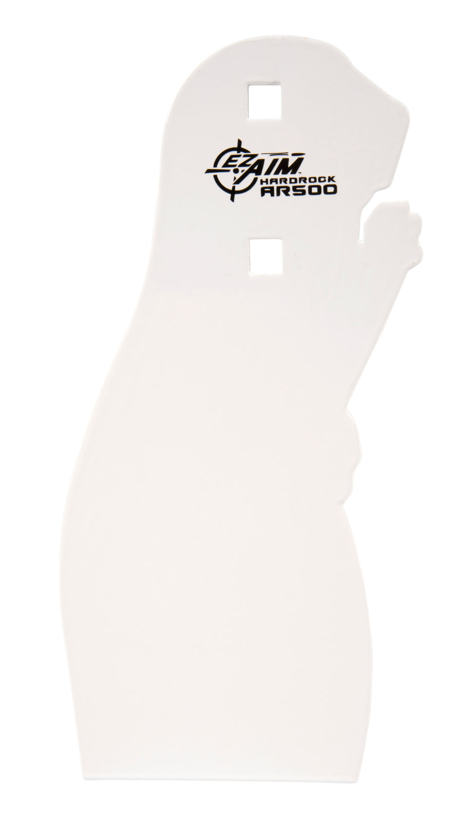 EZ-Aim 15572 AR500 Steel Prairie Dog Silhouette Shooting Target 0.38" Thickness White