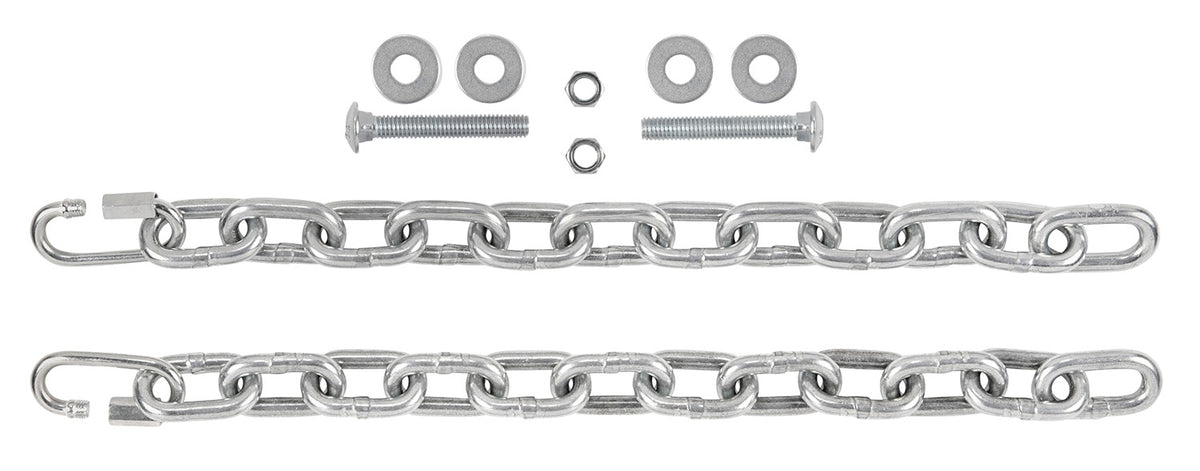 EZ-Aim 15587 Gong Chain Kit, 7" Stainless Steel, Includes Hardware, 2-Count