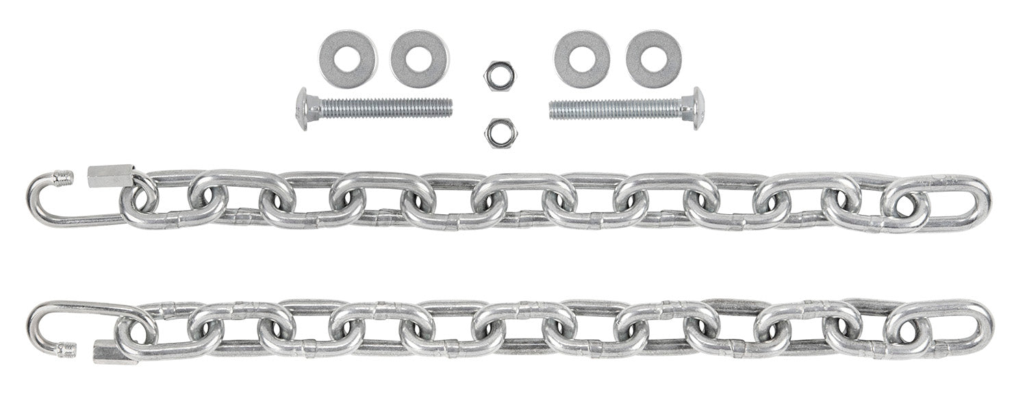 EZ-Aim 15587 Gong Chain Kit, 7" Stainless Steel, Includes Hardware, 2-Count