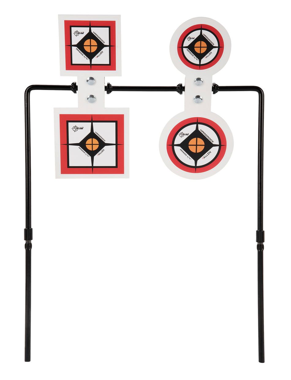EZ-Aim 15593 AR500 Steel Spinner Target with Stand, .25" Armor Plate