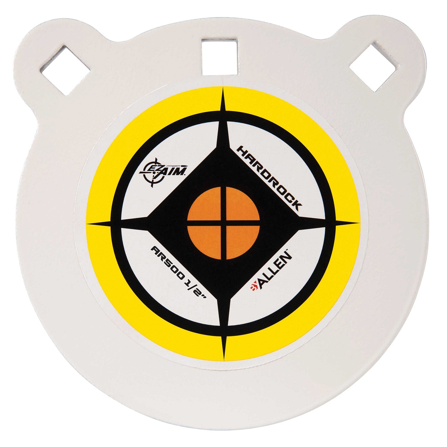 EZ-Aim 15597 AR500 Steel Gong Target, 6" Diameter, Half-Inch Thick