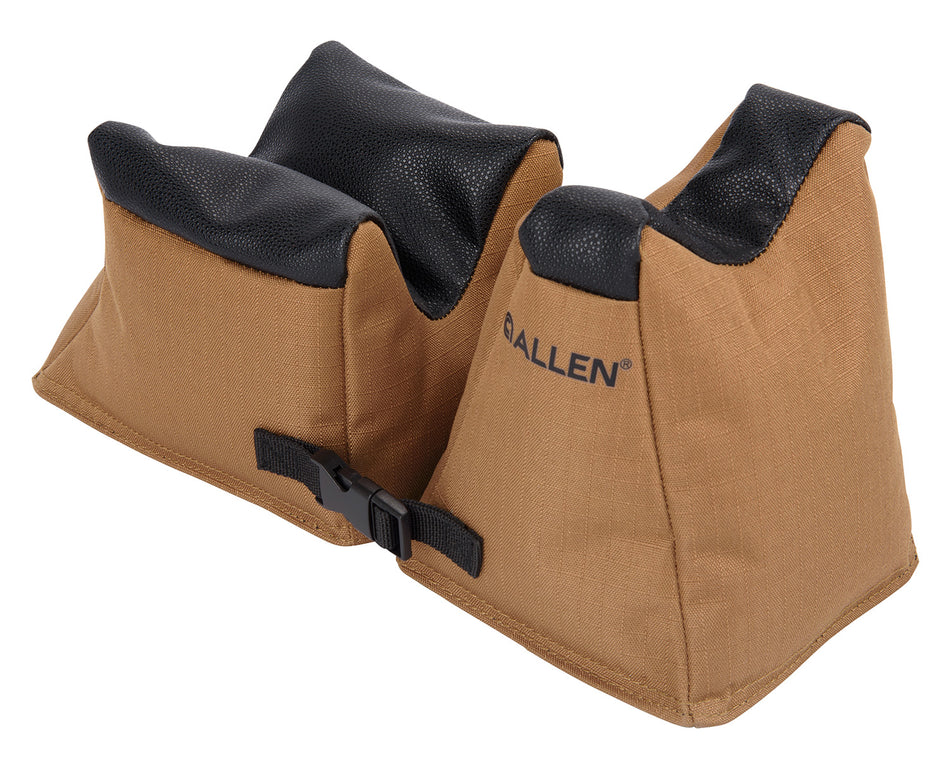 Allen X-Focus 18411 Prefilled Combo Front and Rear Bag Rest Coyote with Black Accents Ripstop