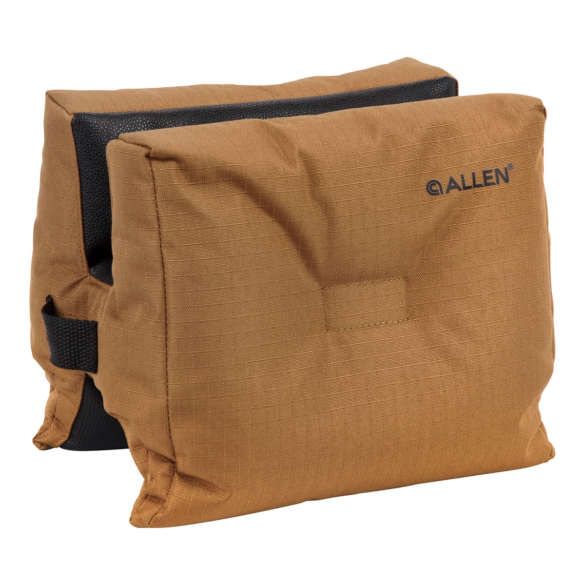 Allen X-Focus 18412 Prefilled Bench Bag Shooting Rest Coyote Ripstop Polyester Tacky Grip