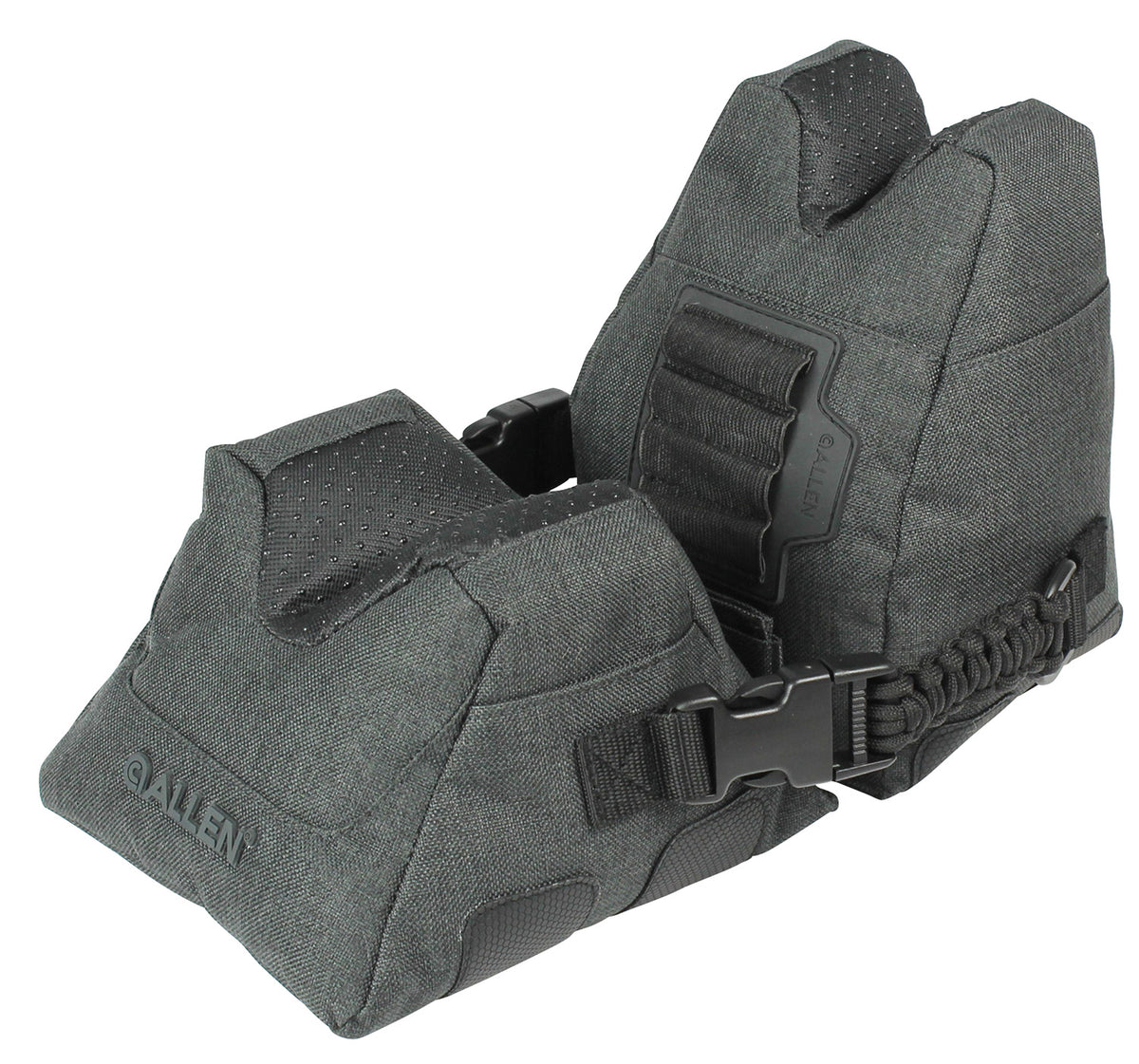 Allen Eliminator 18417 Front Rear Bag Combo Shooting Rest Gray Polyester with Side Release Buckles
