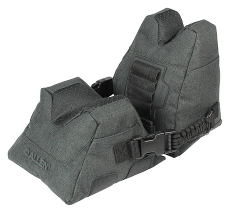 Allen Eliminator 18417 Front Rear Bag Combo Shooting Rest Gray Polyester with Side Release Buckles