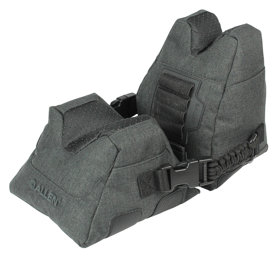 Allen Eliminator 18417 Front Rear Bag Combo Shooting Rest Gray Polyester with Side Release Buckles