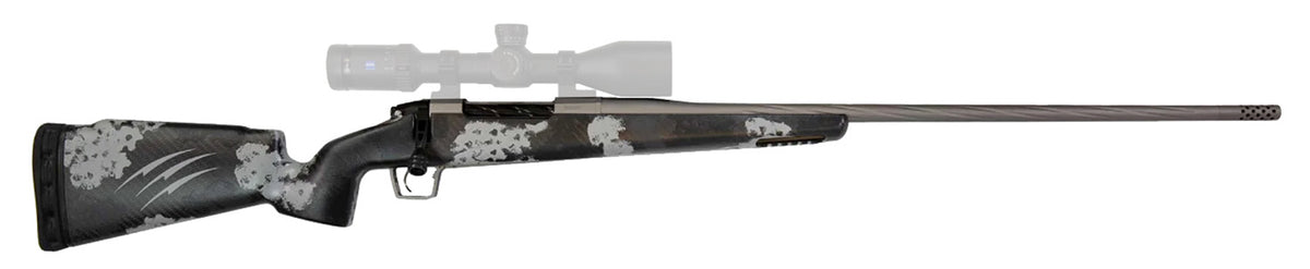 Fierce Firearms LRR65CMTPV4 Twisted Rival LR 6.5 Creedmoor 4+1 24" Tungsten Gray Cerakote Twisted Match Grade Barrel Tungsten Gray Cerakote Steel Phantom Camo Fixed Fierce Tech C3 Stock Right Hand