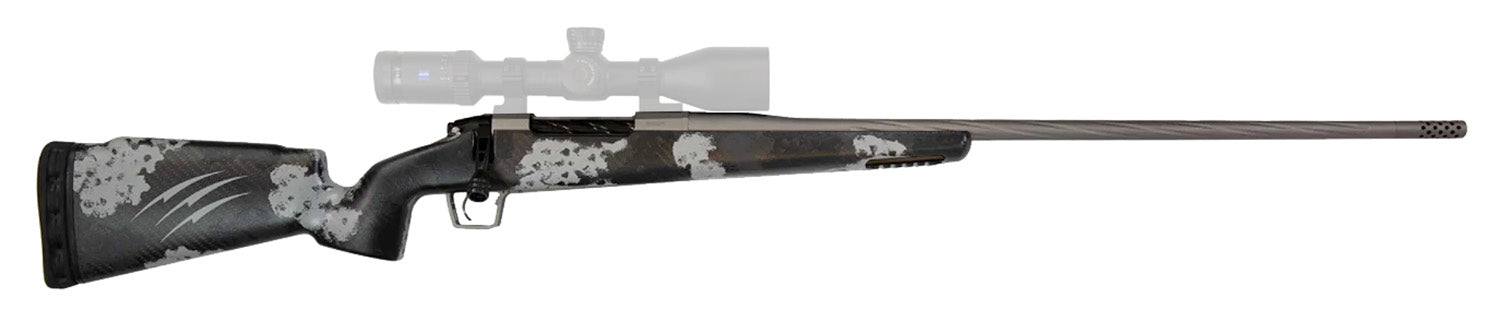 Fierce Firearms LRR65CMTPV4 Twisted Rival LR 6.5 Creedmoor 4+1 24" Tungsten Gray Cerakote Twisted Match Grade Barrel Tungsten Gray Cerakote Steel Phantom Camo Fixed Fierce Tech C3 Stock Right Hand